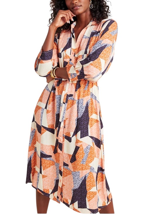 Anthropologie Dresses & Skirts - Anthropologie Corey Lynn Calter Abstract Shirtdress size XS good condition